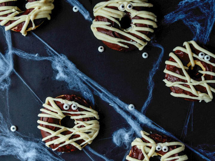 Image for Baked Mummy Halloween Donuts