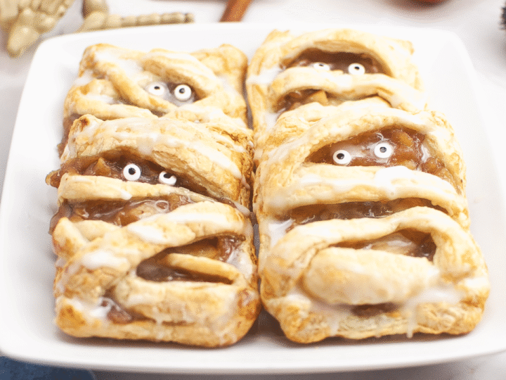 Image for Halloween Mummy Apple Danish