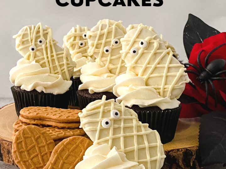 Image for Nutter Butter Mummy Cupcakes