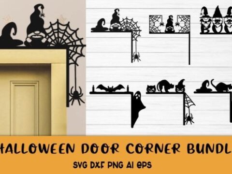 Image for Halloween Door Corner Decorations