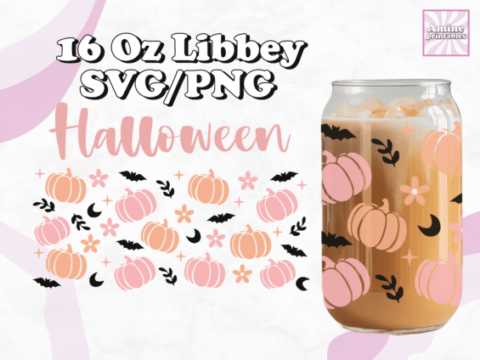 Image for Halloween Libby Glass Wrap