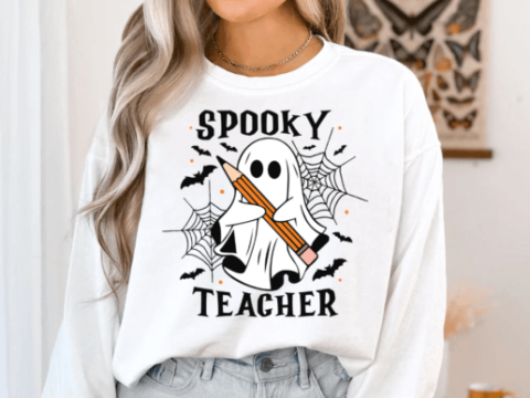 Image for Spooky Teacher SVG