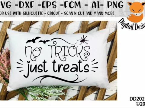 Image for No Tricks Just Treats SVG