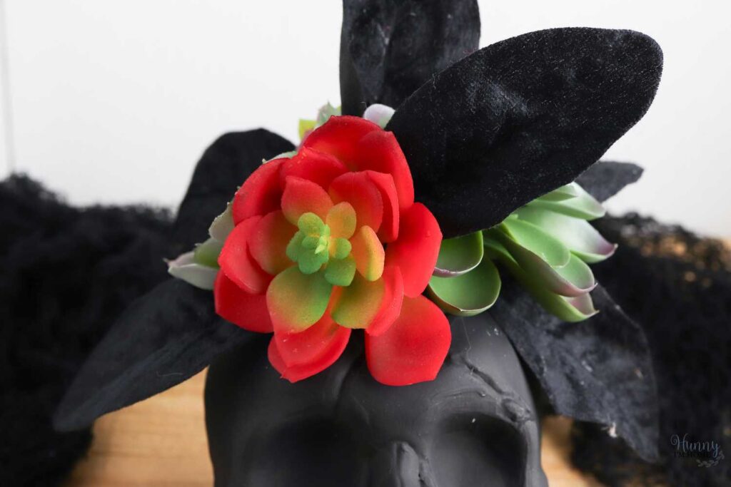 skull succulent planter