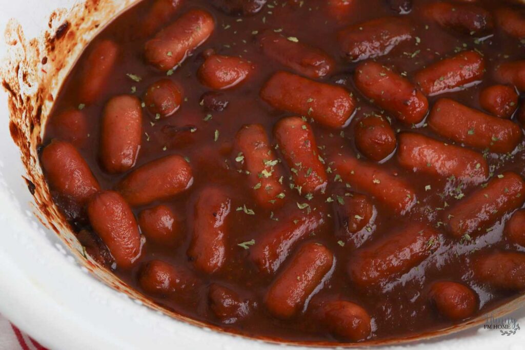 sweet and spicy little smokies