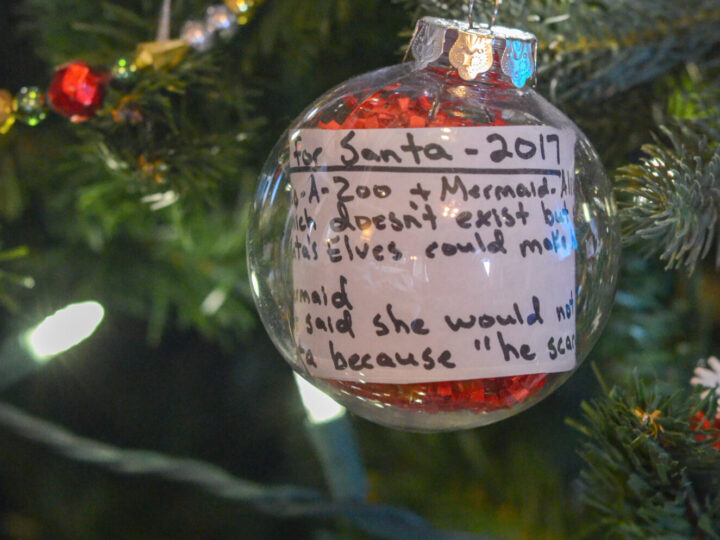Image for Make a Santa Wish List Ornament for Christmas