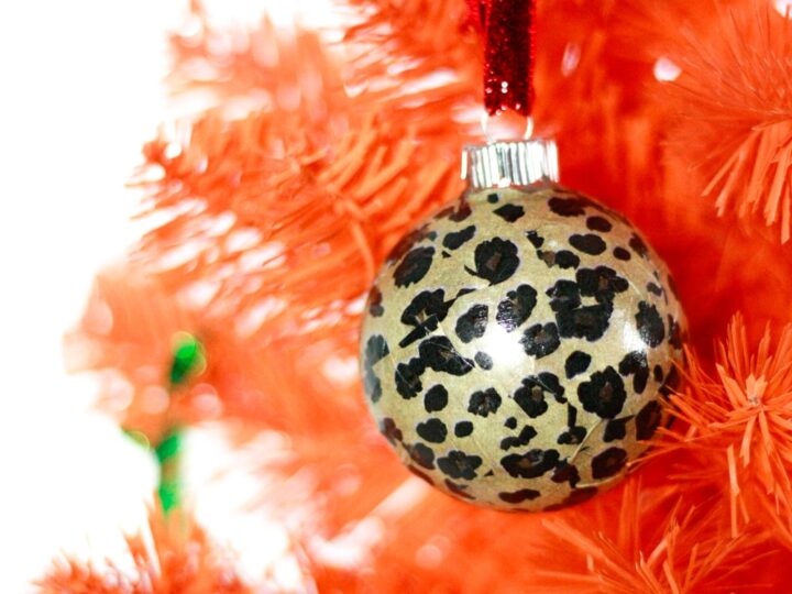 Image for DIY Leopard Print Ornaments 