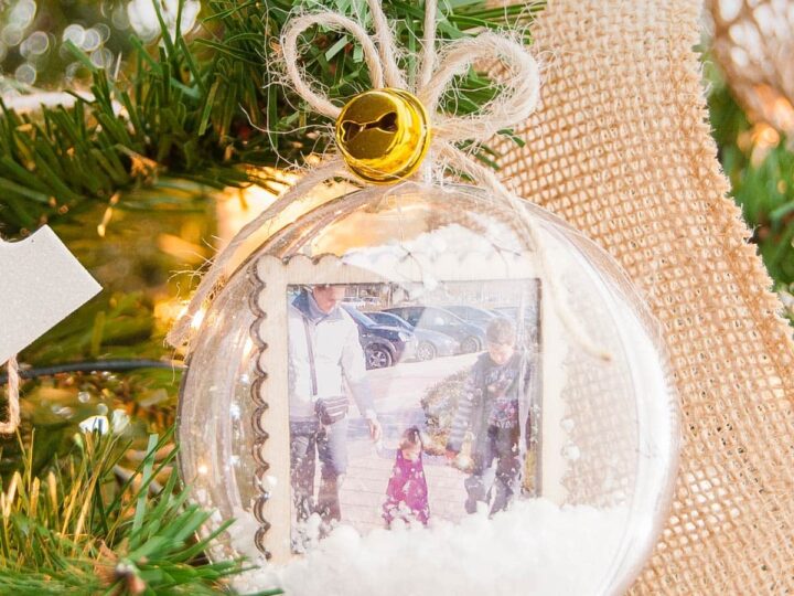 Image for DIY Christmas Ornament Snow Globe for Memory Keepsake