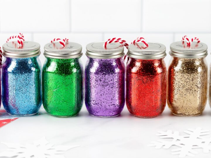 Image for Glitter Jar Ornaments