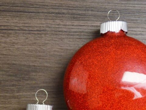 Image for Glitter Peppermint Ornaments