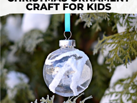 Image for Glue & Salt Ornaments {Easy Christmas Craft}