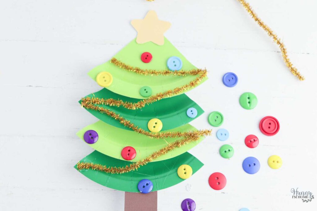 christmas tree craft for preschool