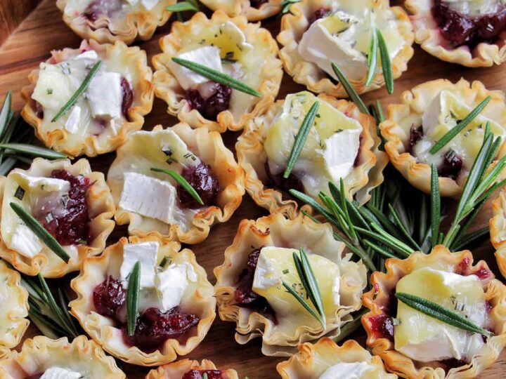 Image for Cranberry Brie Phyllo Cup Appetizer