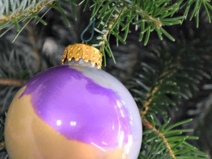 Image for DIY Paint Swirl Ornament