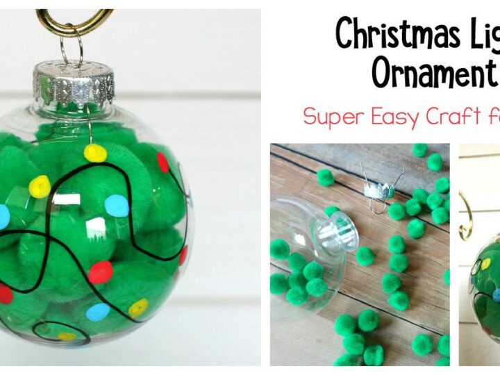 Image for Christmas Light Ornament Craft