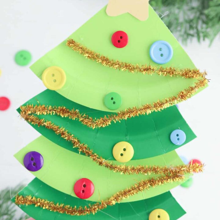 preschool christmas tree craft