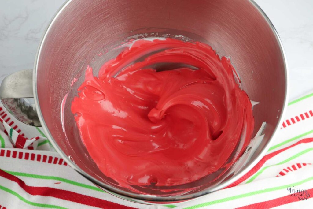 red meringue