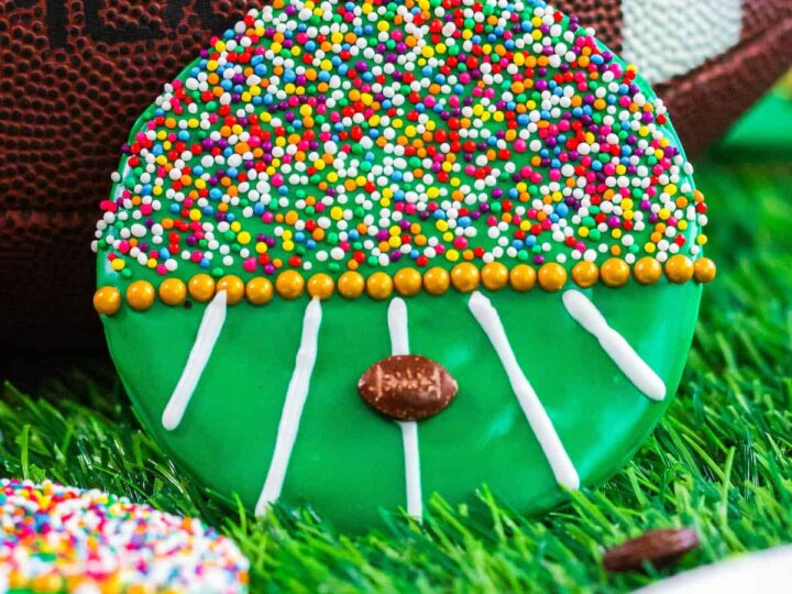 Image for Decorated Football Cookies