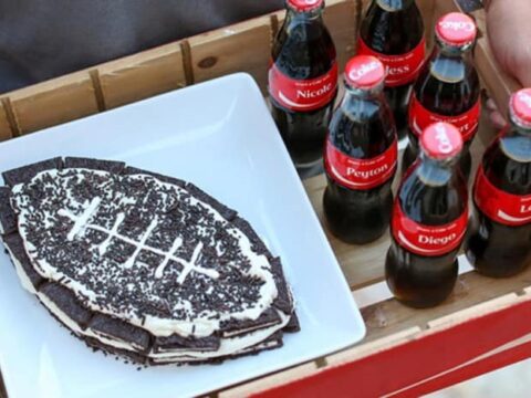 Image for OREO Football Refrigerator Cake Recipe