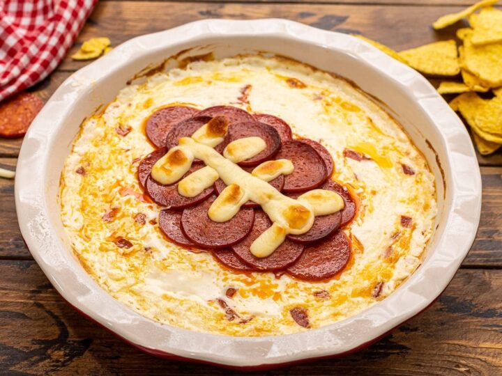 Image for Football Pepperoni Pizza Dip