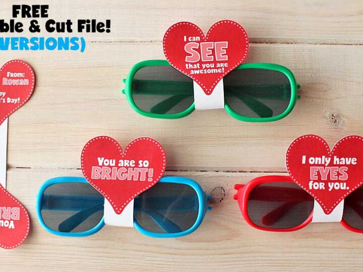 Image for FREE Sunglasses Valentine’s Day Cards 