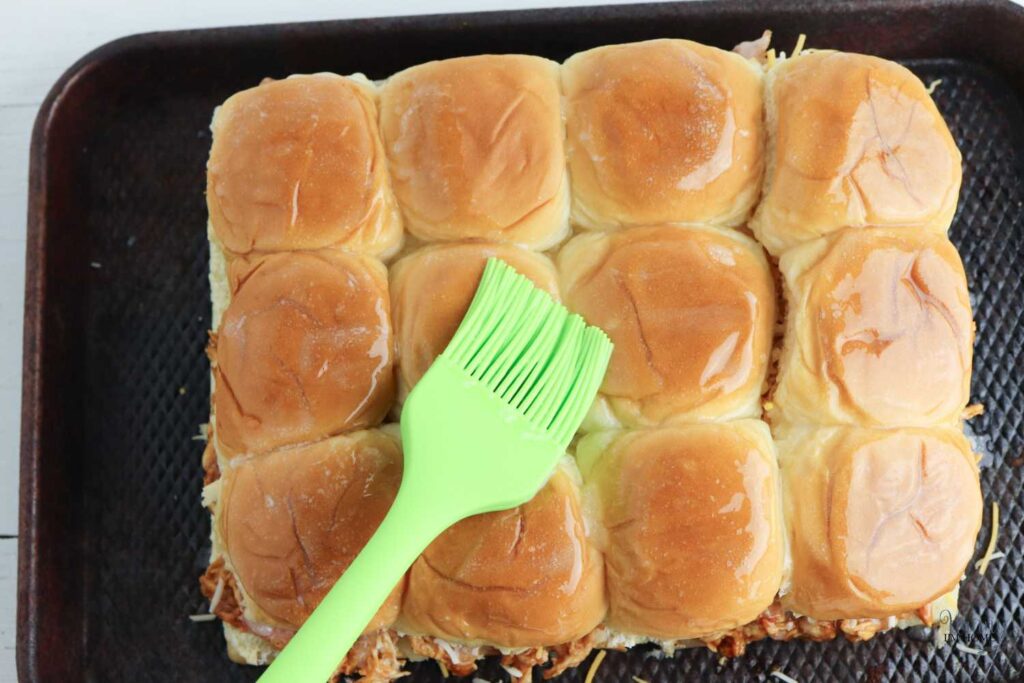baked BBQ sliders