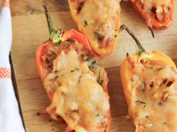 baked stuffed mini peppers