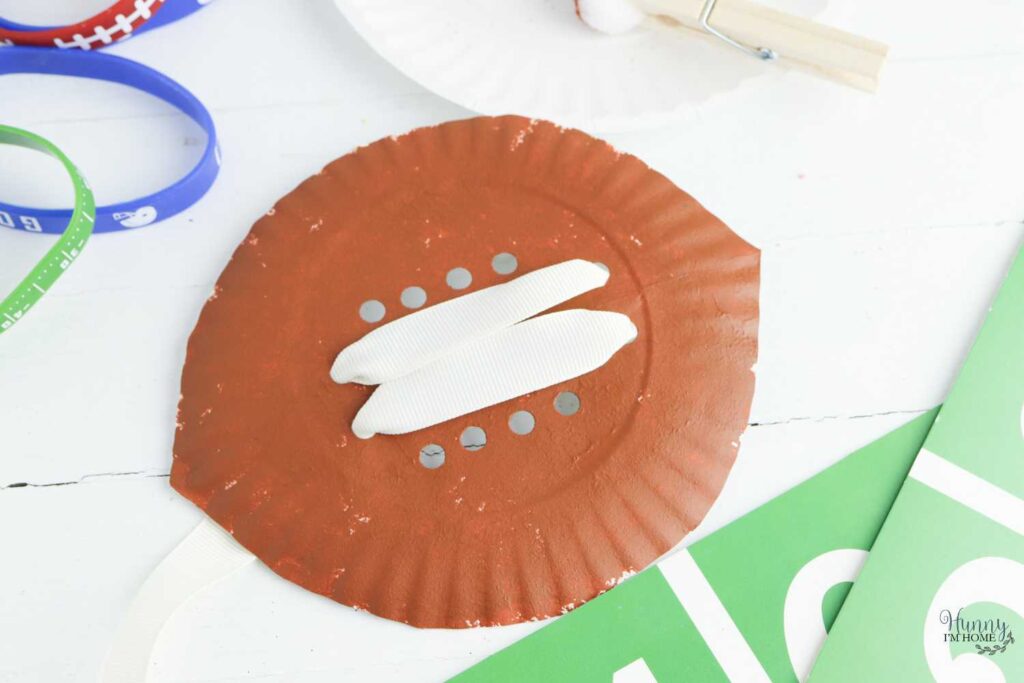preschool football craft
