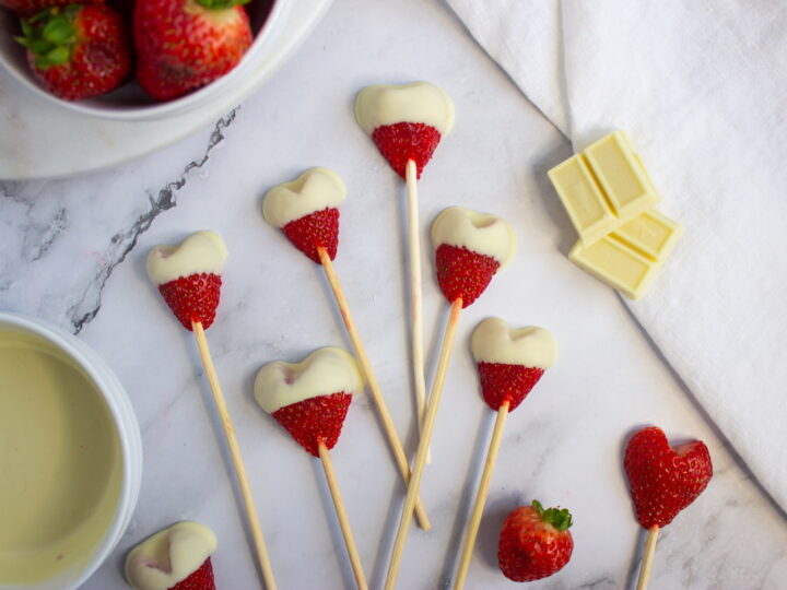 Image for Chocolate Strawberry Hearts
