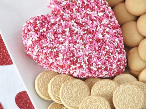Image for Red Velvet Chocolate Chip Cheesecake Cheese Ball