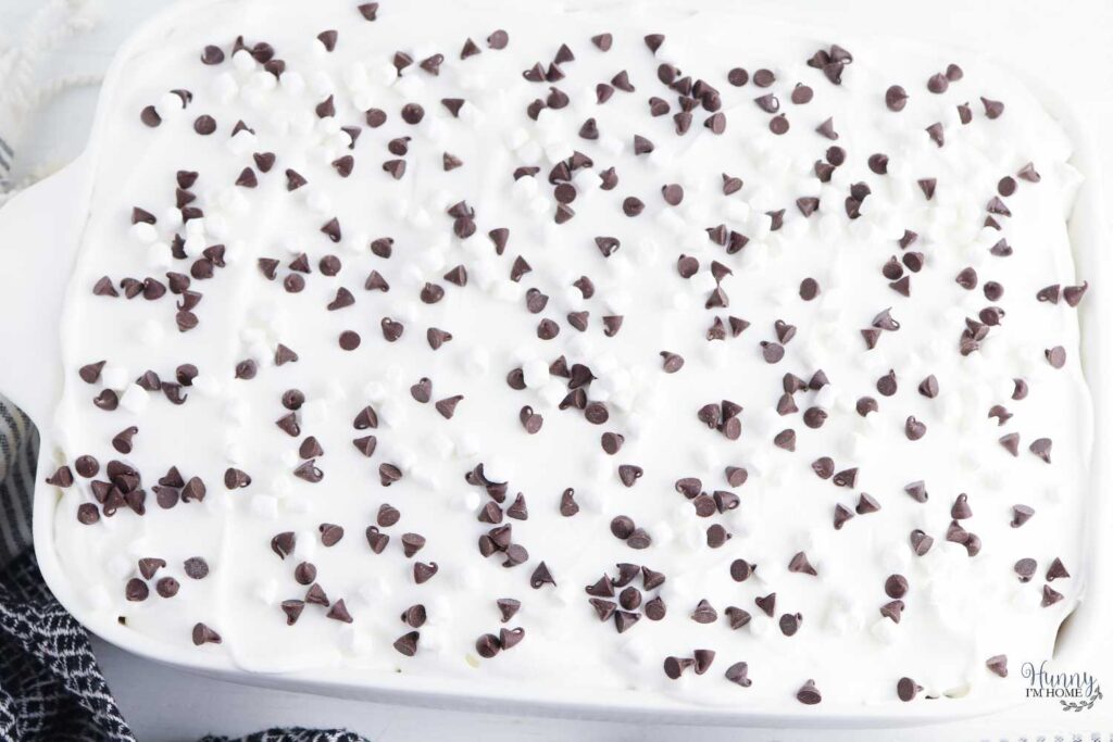 gluten free hot chocolate poke cake recipe