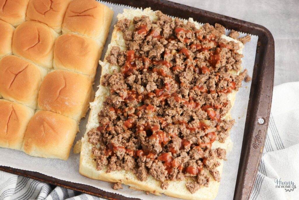 ground beef taco sandwiches