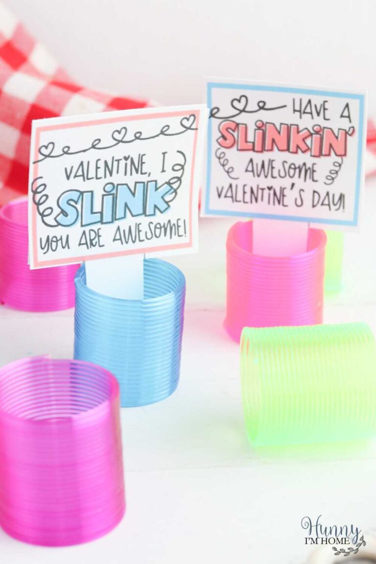Printable Slinky Valentines Your Kids Will Love