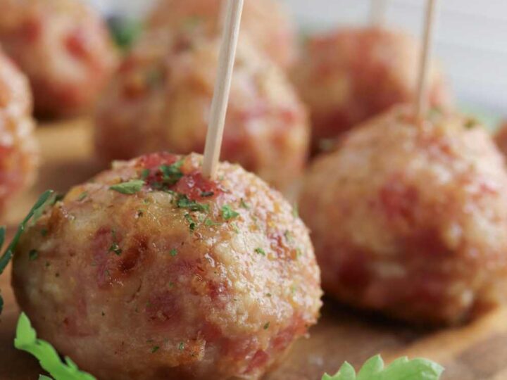 ham meatballs