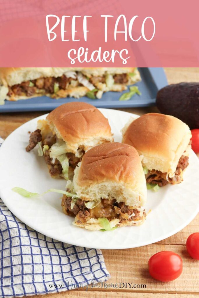 how to make beef taco sliders