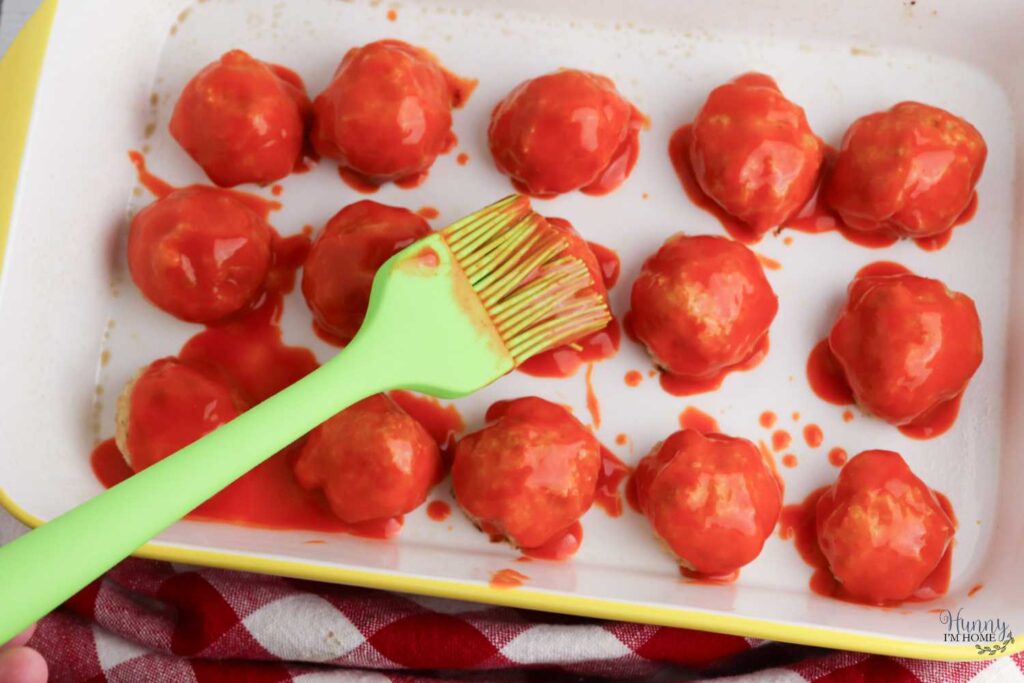 meatballs with buffalo sauce