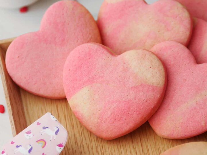 Image for Marbled Valentine's Cookies 