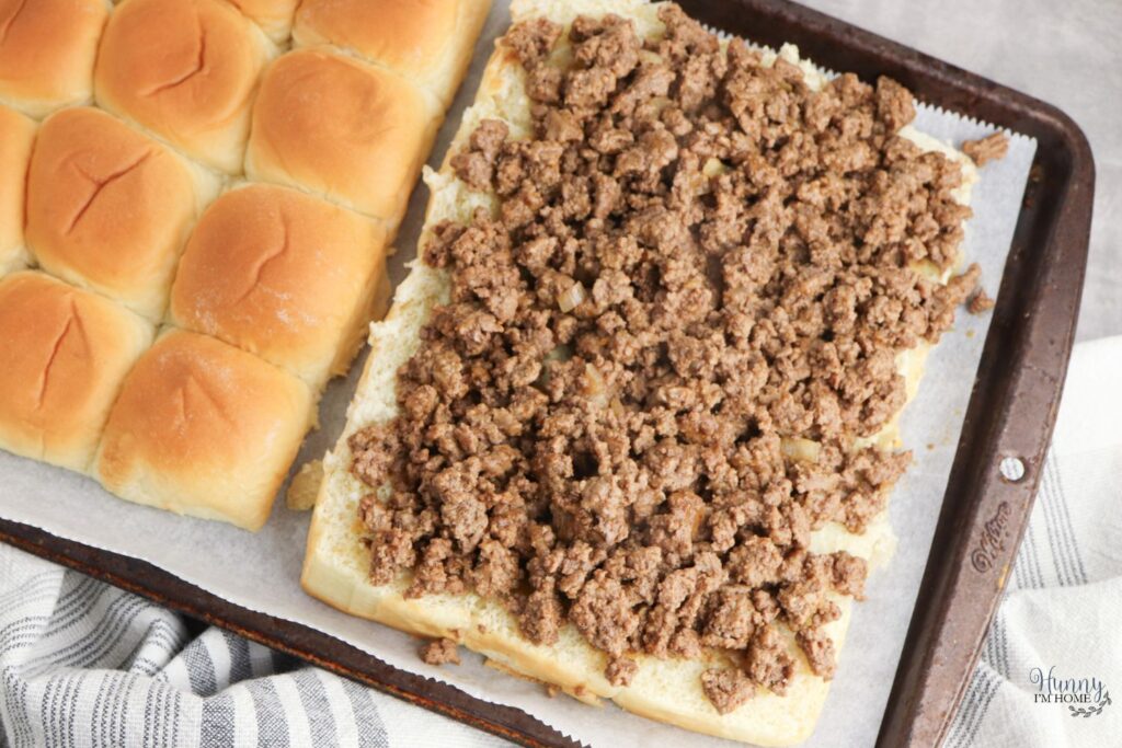 sliders with taco meat