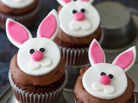 Image for Easter Bunny Cupcakes Recipe