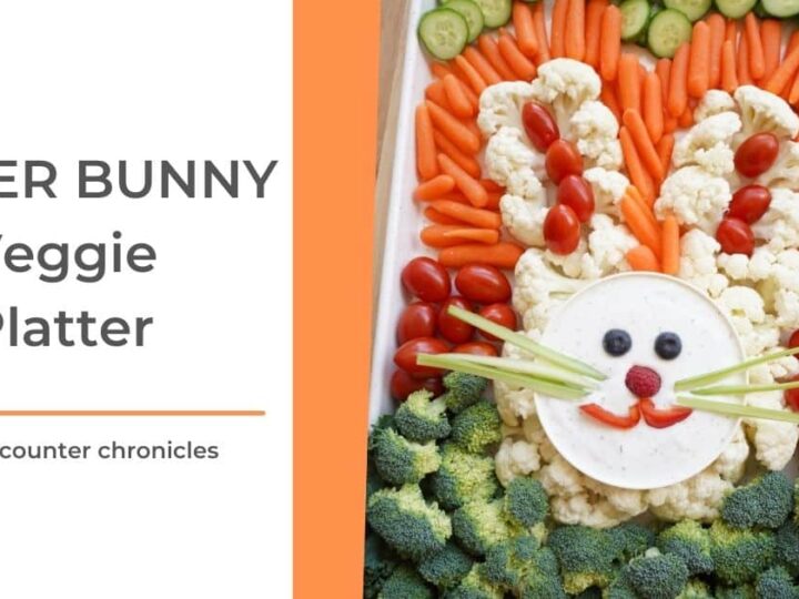 Image for Cutest Easter Bunny Veggie Tray