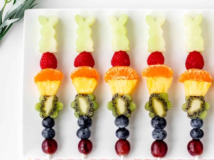 Image for Easter Bunny Fruit Kabobs