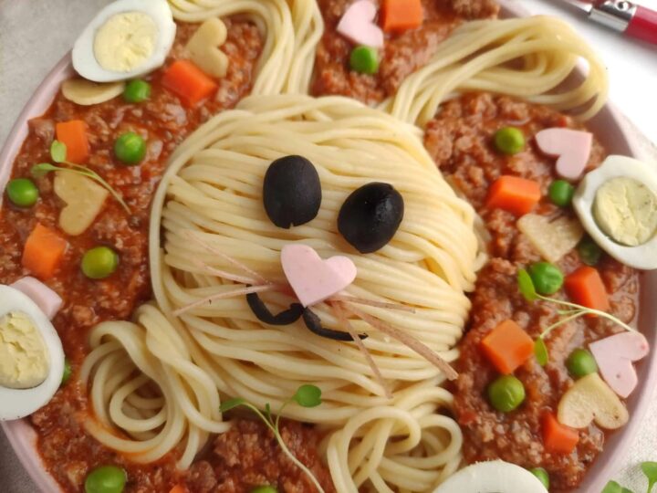 Image for Festive Easter Bunny Bolognese