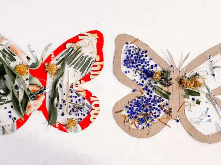 Image for Nature Butterfly Craft for Kids (Free Printable)