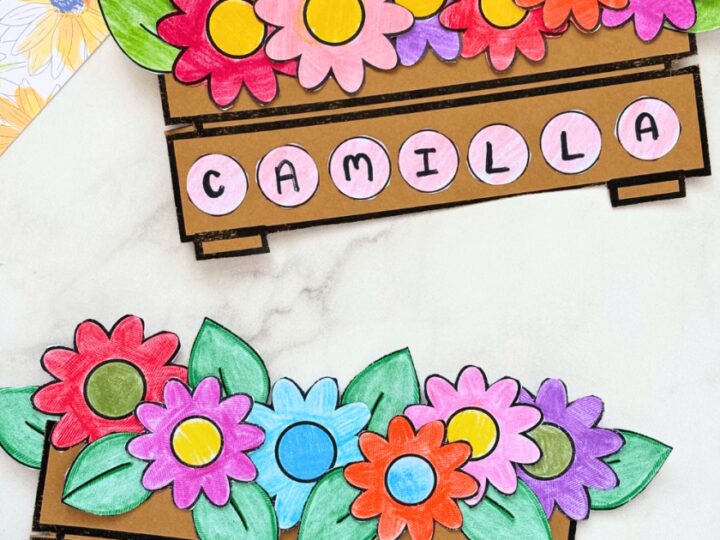 Image for Spring Flower Name Craft