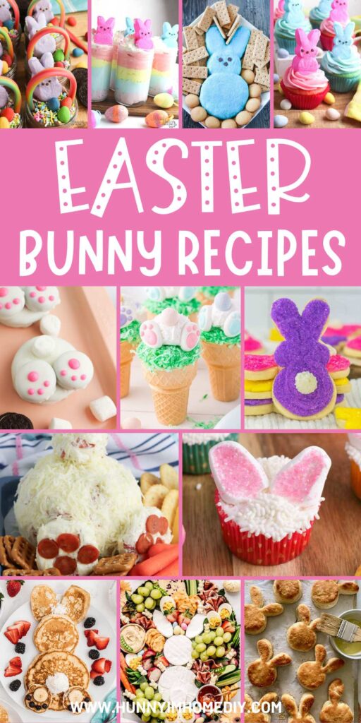 EASTER BUNNY RECIPE IDEAS
