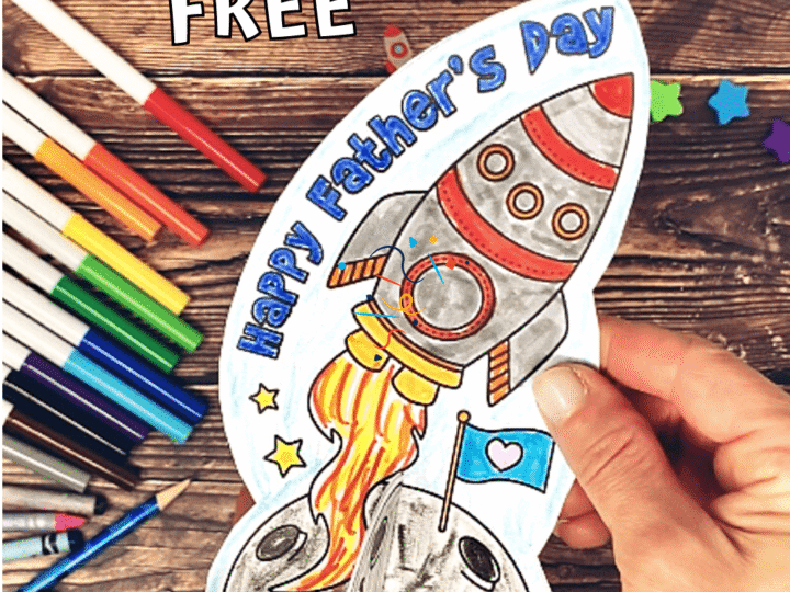 Image for Father's Day Cards for Kids: 5 Cool 3D Styles (Free Printable Set)