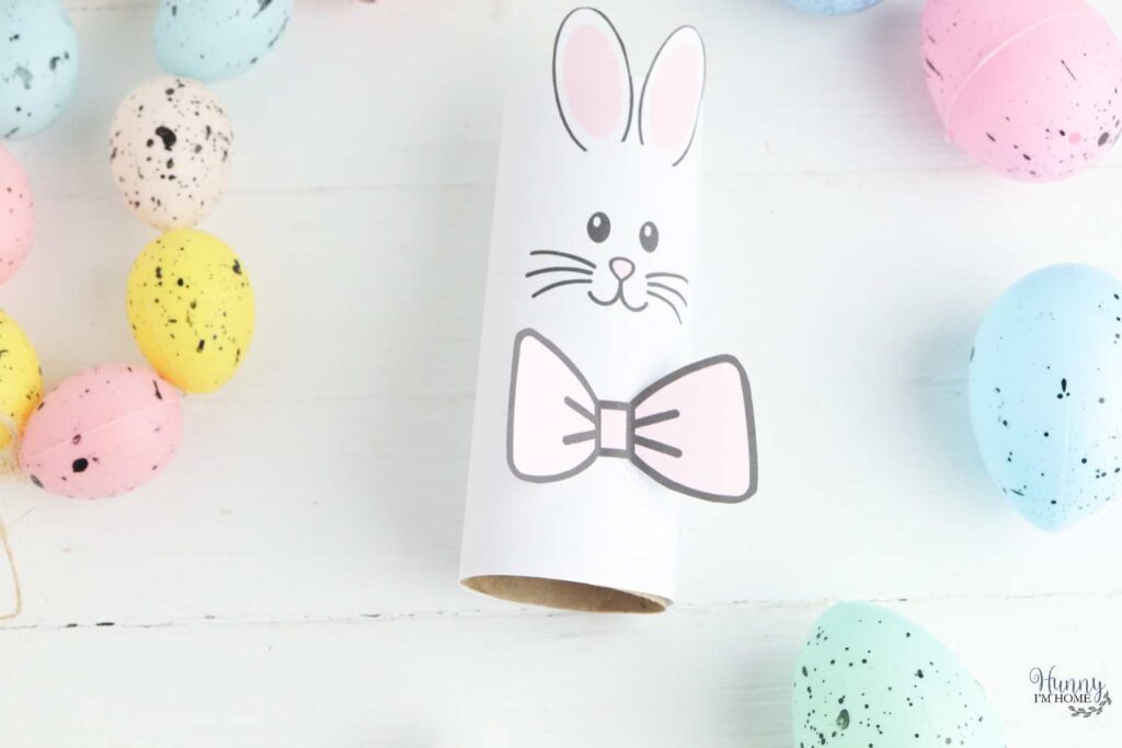 cardboard tube bunny