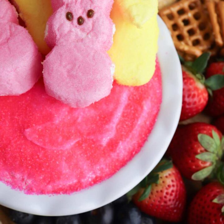 peeps fruit dip