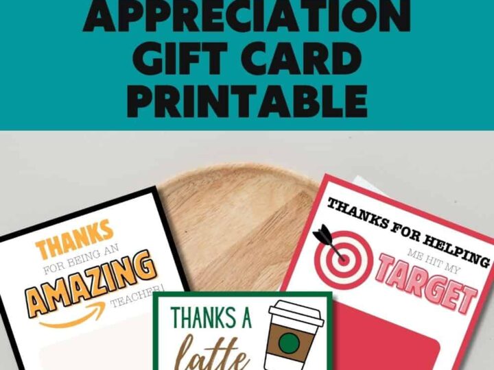 Image for Teacher Appreciation Gift Card Holders 