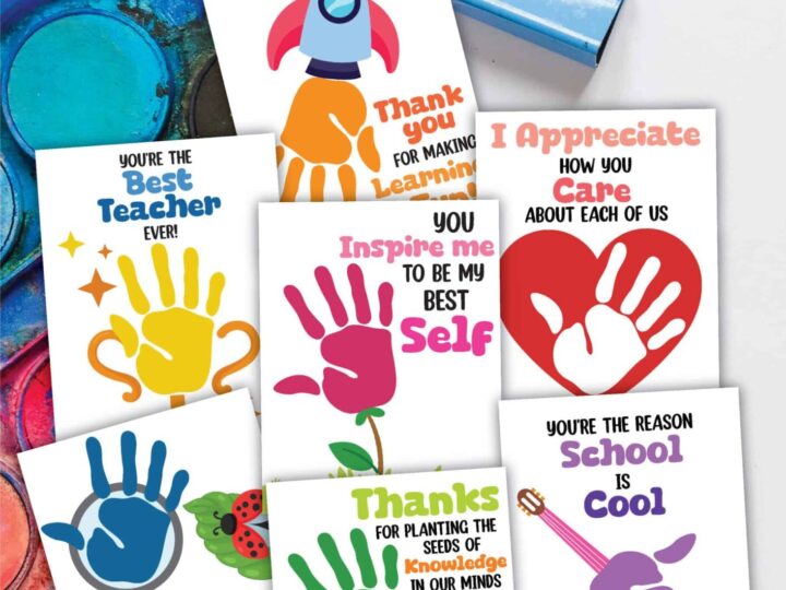 Image for Teacher Appreciation Printables for Handprint Art